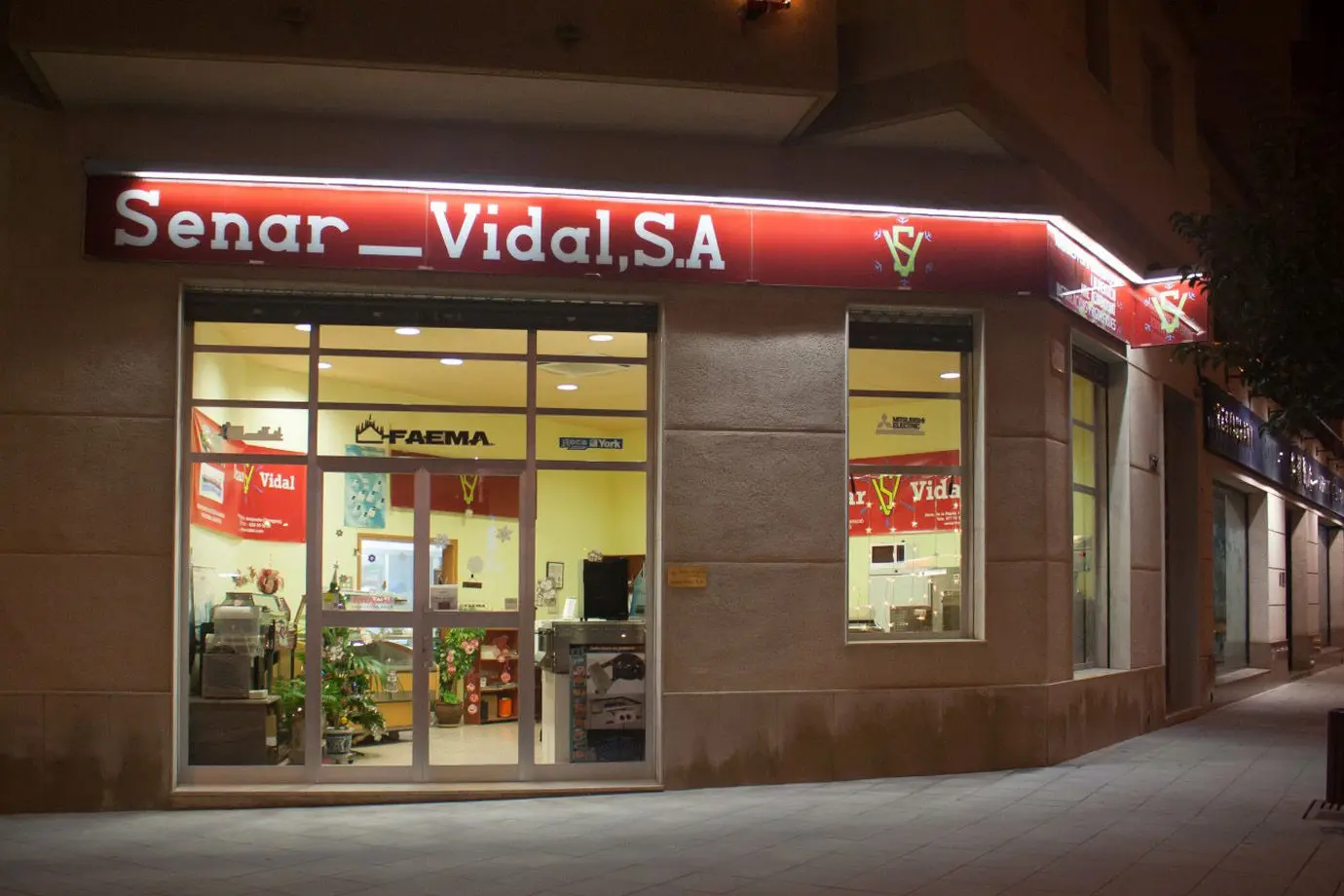 tienda noche